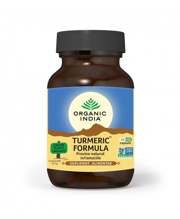 Turmeric Formula NEW | Antiinflamator Natural, 60 capsule vegetale*