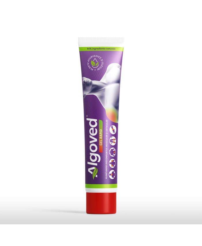 ALGOVED Gel Rapid Alinare Disconfort Muscular si Articular, 30g