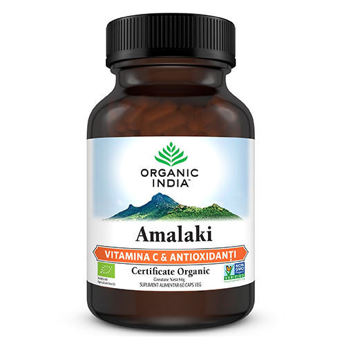 ORGANIC INDIA Amalaki | Vitamina C & Antioxidanti Naturali, 60 capsule vegetale organicindia.ro imagine 2022 topbody.ro